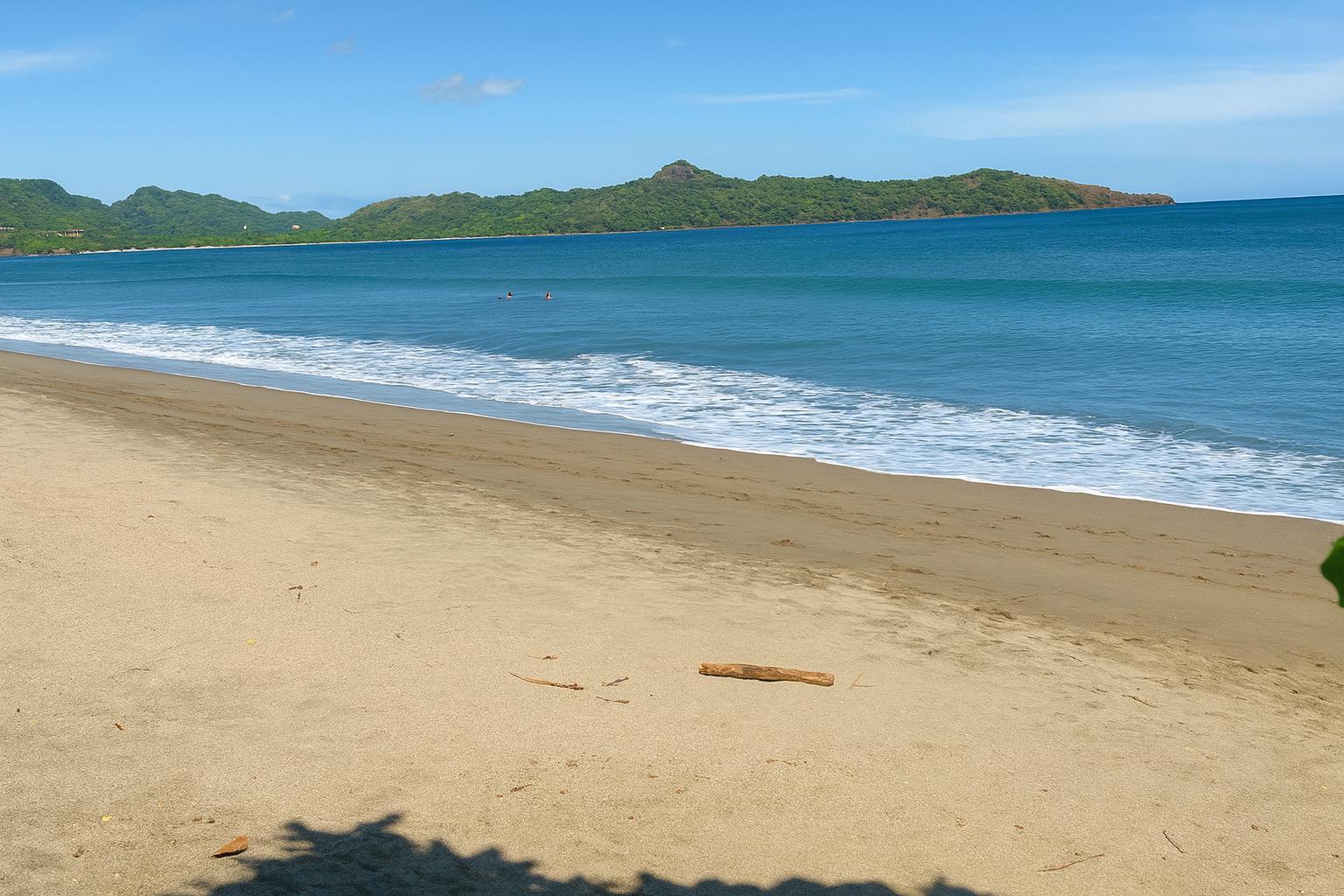 View of a Guanacaste beach
