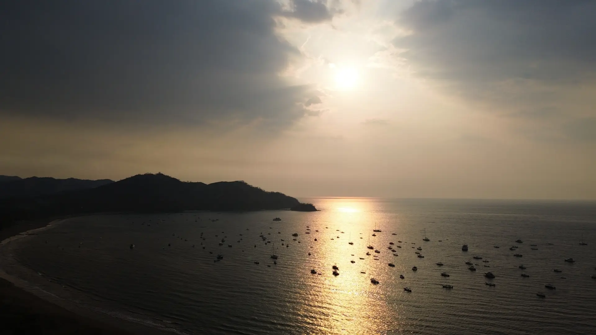 Sunset in Playas del Coco