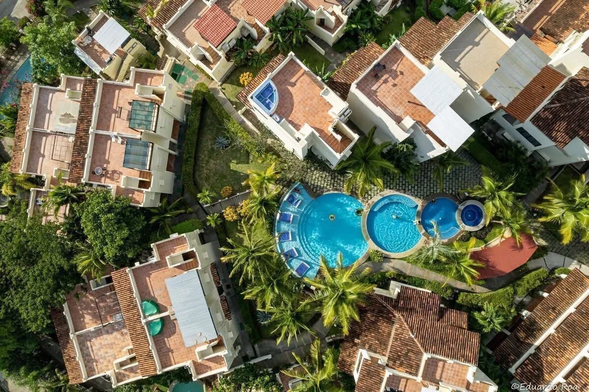 View from above into Coco Sunset in Las Palmas