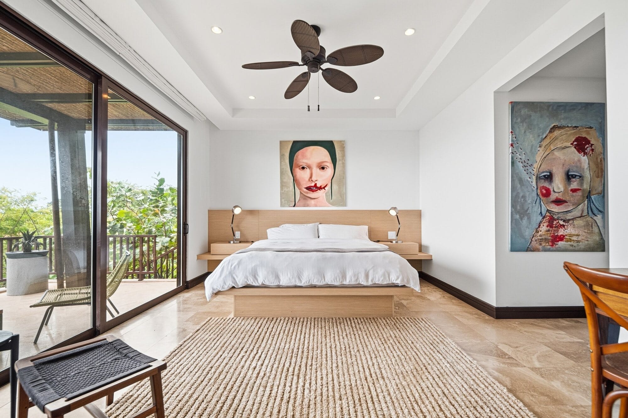 Primary bedroom in Azul Paraiso C8