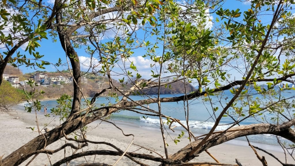 View of a Guanacaste beach community for a Playas del Coco real estate budget guide