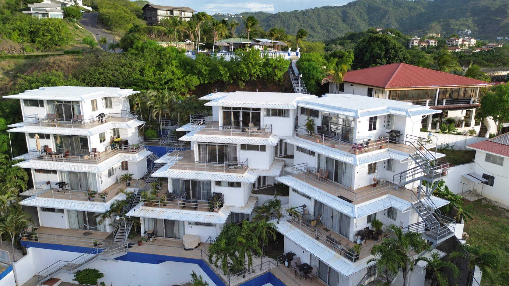 Tucanes condominium buildings at Tucanes 12 vacation rental in Playas del Coco