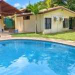 Private pool and covered rancho at La Segovia Pool Home in Playas del Coco