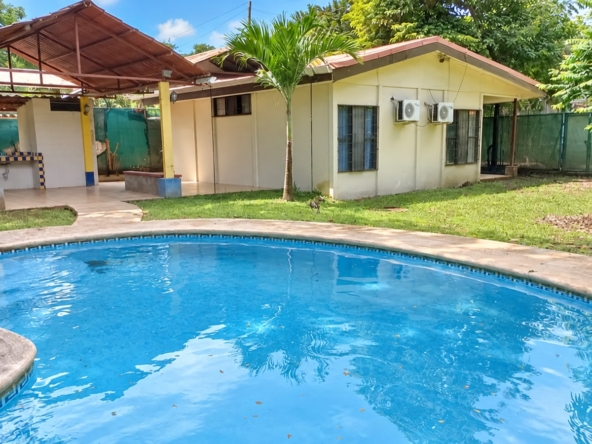 Private pool and covered rancho at La Segovia Pool Home in Playas del Coco